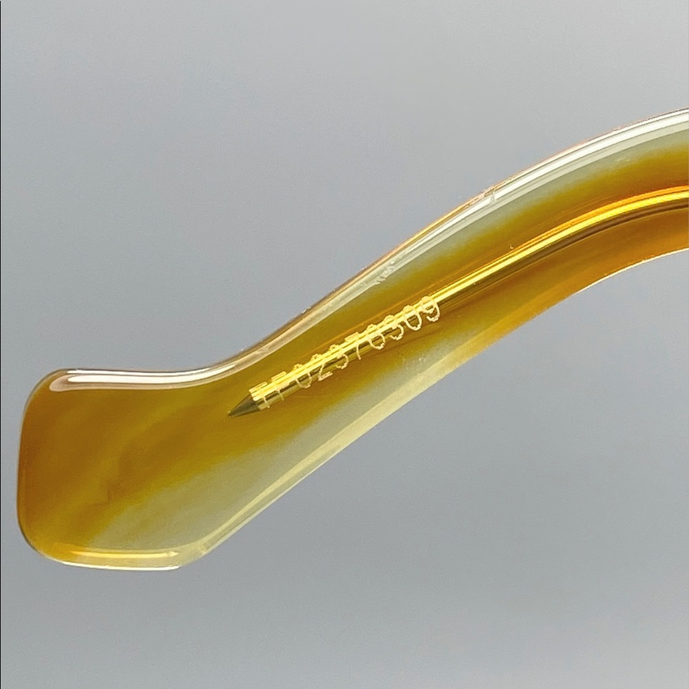 Loewe Amber Tortoiseshell Round Sunglasses with Gold Anagram Detail - Picture 8 of 12